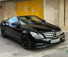MERCEDES CLASSE E E 350 MERCEDES E 350 CDI AMG SPORT CONVERTABLE