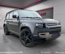 LAND ROVER DEFENDER 110 P400E PHEV BVA8 X-DYNAMIC HSE SUIVI LAND MERIDIAN TOIT OUVRANT JANTES 22 GARANTIE CONSTRUCTEUR