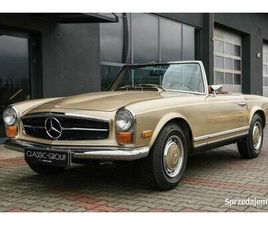 MERCEDES-BENZ W113 280SL “PAGODA” 1971 – PO RENOWACJI, TOPOWY SILNIK RYBARZOWICE - SPRZEDAJEMY.PL