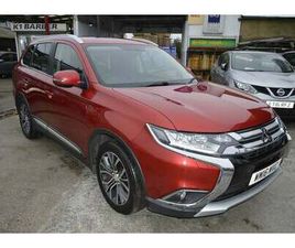 MITSUBISHI OUTLANDER 2016 MITSUBISHI OUTLANDER 2.2 DI-D GX4 5DR AUTO 2 OWNER SUNROOF SAT NAV 7 SEATS EURO6 ESTATE DIE...