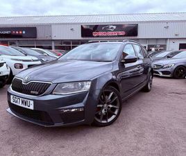 SKODA OCTAVIA WAGON 2017 SKODA OCTAVIA 2.0 TDI VRS DSG EURO 6 (START/STOP) 5DR ESTATE DIESEL AUTOMATIC