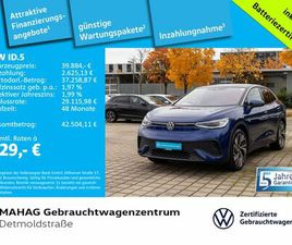 VOLKSWAGEN ID.5 PRO PERFORMANCE WÄRMEPU CCS IQ.LIGHT NAVI P