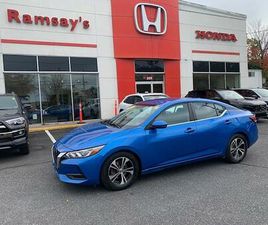 NISSAN SENTRA USED 2020 NISSAN SENTRA SV