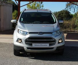 FORD ECOSPORT 4X2 1.5L TDCI 95CV BTE 5VT PACK SPORT/TITANIUM SONY NAVI 2017 1ER MAIN SUPERBE GARANTIE 6 MOIS MOT/BTE