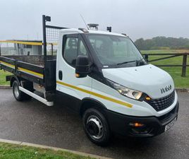 2021 IVECO DAILY 72-18HB 3.0 180 BHP SUPERCHARGED DROP SIDE TIPPER DIESEL