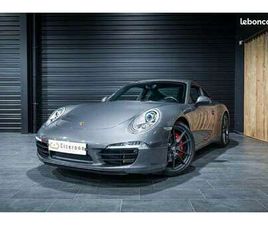 PORSCHE 911 CABRIOLET 991 CARRERA S 991.1 CARRERA S 3.8 400 PDK7 – 2012 PACK SPORT CHRONO PLUS ECHAPPEMENT PSE SELLERIE CUIR ÉTENDU SIÈGES ÉLECTRIQUES À MÉMO