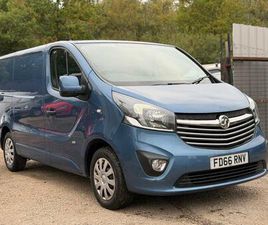 VAUXHALL VIVARO 1.6 CDTI 2700 SPORTIVE L1 H1 EURO 6 5DR
