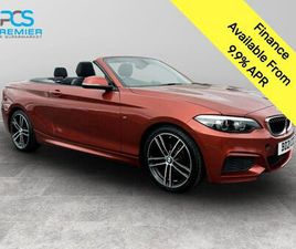 BMW SERIE 2 CABRIOLET 218 2021 BMW 2 SERIES 2.0 218I M SPORT CONVERTIBLE AUTO