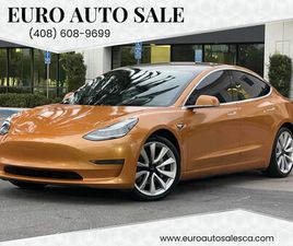 TESLA MODEL 3 LONG RANGE USED 2018 TESLA MODEL 3 LONG RANGE SANTA CLARA CA 95051