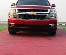 CHEVROLET TAHOE CHEVROLET TAHOE( 2015MODEL ) IN RED COLOR THIS HAS DONE A KILOMETER OF181000 KM