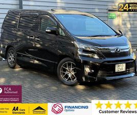 TOYOTA VELLFIRE 3500CC V6 GOLDENEYE 24M WARRANTY
