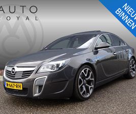 OPEL INSIGNIA OPC 2.8 T OPC 4X4 AUTOMAAT | CAMERA | SCHUIF KANTEL DAK | STOELVERWARMING | STOELKOELING | BI-XENON | NAVIGATIE | LEDER INTERIEUR | LED | DODEHOEK DETECTIE | BOSE-S