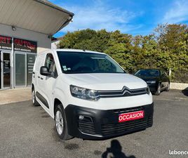 CITROEN BERLINGO (3) 1.6 BLUEHDI 100CH / 2019 / 1°MAIN /AIDE PARKING / BLUETOOTH / CLIM / TVA RECUPERABLE / ENTRETIEN CITROEN