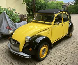 CITROEN 2CV ENTE CITROËN 2CV 6 LACKIERUNG GELB-SCHWARZ