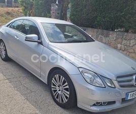 MERCEDES-BENZ CLASE E COUPE E 220 CDI BLUE EFFICIENCY ELEGANCE