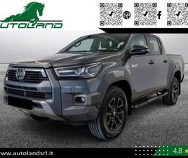 TOYOTA PORTE HILUX 4ª SERIE HILUX 2.8 D A/T 4WD 4 PORTE DOUBLE CAB INVINCIBLE