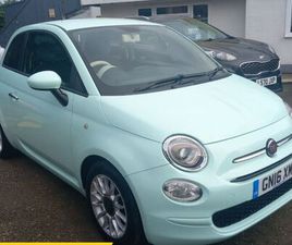 2016 FIAT 500 0.9 POP STAR (85BHP)
