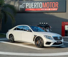 MERCEDES CLASSE S S 63 AMG MERCEDES-BENZ CLASE S MERCEDESAMG S 63 L