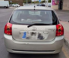 TOYOTA COROLLA TOYOTA COROLLA 1.4 D4D SOL