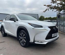 LEXUS NX NX 300H 2.5 300H F SPORT E-CVT 4WD EURO 6 (START/STOP) 5DR