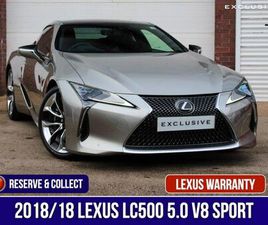 LEXUS LC LC 500 2018 LEXUS LC 500 5.0 (471BHP) (SPORT PACK)