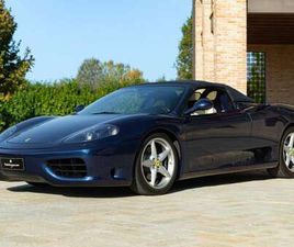 FERRARI 360 MODENA SPIDER SPIDER MANUALE