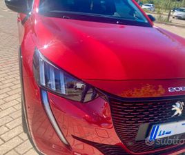 PEUGEOT E-208 GT 50 KWH – 136 CV – ROSSO ELIXIR