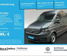 VOLKSWAGEN CRAFTER VOLKSWAGEN CRAFTER 35 HD LR 2.0 TDI L3H2 FWD AHK NAV KAM PD