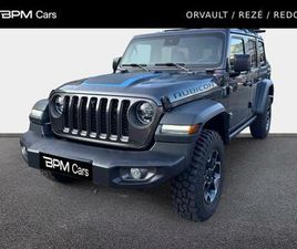 JEEP WRANGLER UNLIMITED JEEP - 2.0 T 380CH 4XE RUBICON ROCK-TRAC