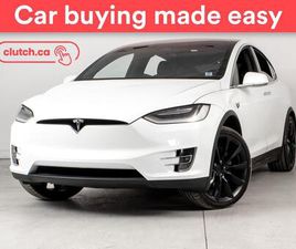 TESLA MODEL X LONG RANGE USED 2020 TESLA MODEL X LONG RANGE AWD W/BLUETOOTH, CRUISE CONTROL, REARVIEW CAMERA