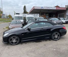 MERCEDES-BENZ E 350 CDI BLUEEFFICIENCY+AVANTGARDE+CABRIO+AUTOM