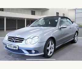 1.8 CLK200 KOMPRESSOR SPORT CABRIOLET 2DR