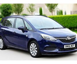VAUXHALL ZAFIRA 2017 VAUXHALL ZAFIRA TOURER 1.4I 16V TURBO DESIGN AUTO