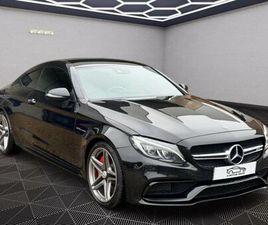 2018 MERCEDES-BENZ C CLASS 4.0 C63 V8 BITURBO AMG S (PREMIUM) SPDS MCT EURO 6 (START/STOP) 2DR COUPE PET...