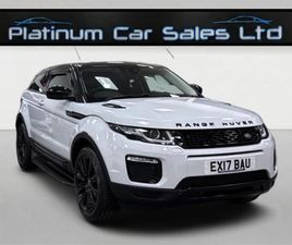 2017 LAND ROVER RANGE ROVER EVOQUE TD4 4WD SE TECH BLACK PACK AUTO DIESEL