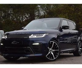 2018 LAND ROVER RANGE ROVER SPORT SVR 5.0 V8 SUPERCHARGED GENUINE OVERFINCH FLRSH MINT