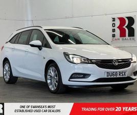 VAUXHALL ASTRA 2018 VAUXHALL ASTRA 1.0I TURBO ECOTEC DESIGN SPORTS TOURER 5DR PETROL MANUAL EURO 6 (START/STOP) (105 E...