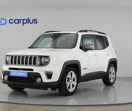 JEEP RENEGADE JEEP RENEGADE LIMITED 1.0 TURBO GASOLINA 120CV 4X2