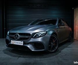 MERCEDES CLASSE E MERCEDES-AMG 63S AMG 4MATIC+ V8 4.0L BI-TURBO – 2018 2ÈME MAIN TOIT OUVRANT PANORAMIQUE ÉCHAPPEMENT SPORT BURMEISTER SIÈGES ÉLECTRIQUES CHAUFF