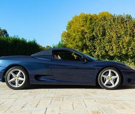 FERRARI 360 MODENA SPIDER FERRARI 360 MODENA 2003 SPIDER MANUALE