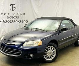 CHRYSLER SEBRING CABRIOLET USED 2002 CHRYSLER SEBRING 2DR CONVERTIBLE LXI