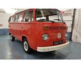 1973 VOLKSWAGEN TYPE 2 ROUGE MANUEL, 4 VITESSES CONDUITE...