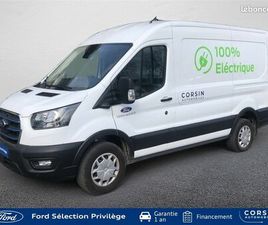 FORD TRANSIT ELECTRIQUE VIII FOURGON E- FGN 390 L3H2 184 CH BATTERIE 75 KWH TREND BUSINESS