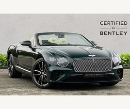 BENTLEY CONTINENTAL GTC 4.0 V8 GTC AUTO 4WD EURO 6 (START/STOP) 2DR