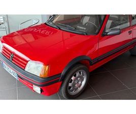 PEUGEOT 205 1987 PEUGEOT 205 ROUGE MANUEL, 5 VITESSES CONDUITE À GAUC...