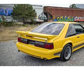 FORD MUSTANG SALEEN S281 1988 FORD MUSTANG SALEEN