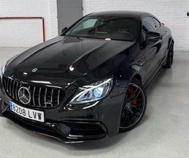 MERCEDES-BENZ CLASE C COUPÉ 63 AMG S 7G PLUS
