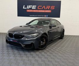 BMW SERIE 4 M4 BMW M4 COUPE (F82) LCI 450CH PACK COMPETITION DKG CÉRAMIQUE ORIGINE FRANCE ENTRETIEN