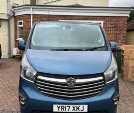 VAUXHALL, VIVARO, PANEL VAN, 2017, MANUAL, 1598 (CC)