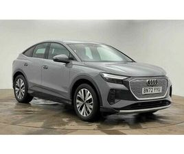 AUDI Q4 SPORTBACK E-TRON 40 2022 AUDI Q4 E-TRON SPORTBACK 150KW 40 82KWH SPORT 5DR AUTO